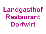 Landgasthof Restaurant Dorfwirt Logo