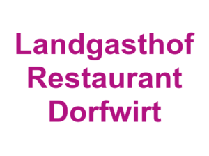 Landgasthof Restaurant Dorfwirt Logo
