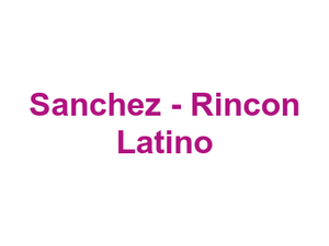 Sanchez - Rincon Latino Logo