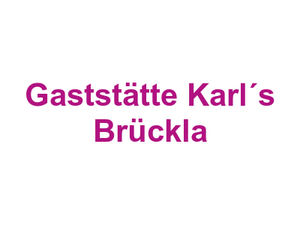Gaststätte Karl´s Brückla Logo
