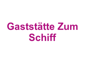 Gaststätte Zum Schiff Logo