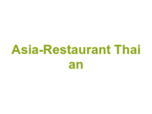 Asia-Restaurant Thai an Logo