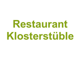Restaurant Klosterstüble Logo