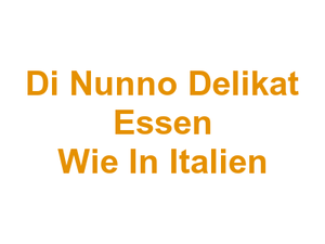 Di Nunno Delikat Essen Wie In Italien Logo