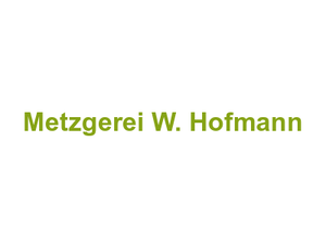 Metzgerei W. Hofmann Logo