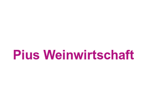 Pius Weinwirtschaft Logo