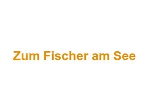 Zum Fischer am See Logo