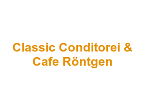 Classic Conditorei & Cafe Röntgen Logo