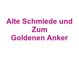 Alte Schmiede und Zum Goldenen Anker Logo