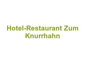 Hotel-Restaurant Zum Knurrhahn Logo