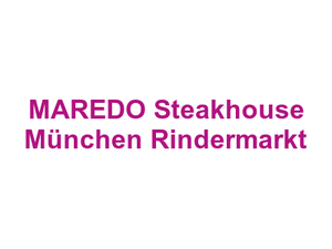 MAREDO Steakhouse München Rindermarkt Logo