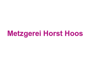 Metzgerei Horst Hoos Logo