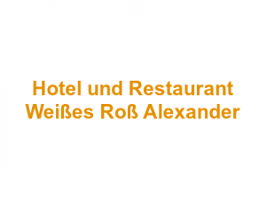 Hotel und Restaurant Weißes Roß Logo