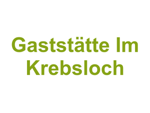 Gaststätte Im Krebsloch Logo
