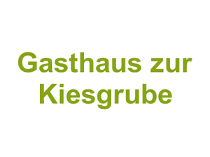 Gasthaus zur Kiesgrube Logo