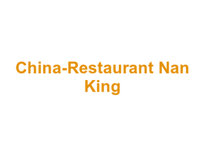 China-Restaurant Nan King Logo