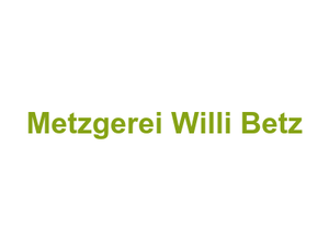 Metzgerei Willi Betz Logo