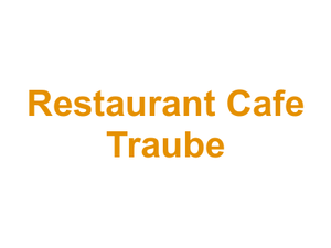 Restaurant Cafe Traube Logo