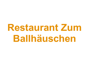 Restaurant Zum Ballhäuschen Logo