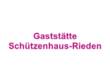 Gaststätte Schützenhaus-Rieden Logo