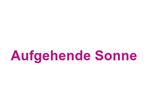 Aufgehende Sonne Logo