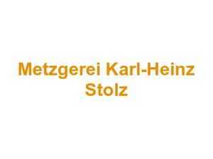 Metzgerei Karl-Heinz Stolz Logo