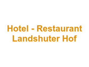Hotel - Restaurant Landshuter Hof Logo