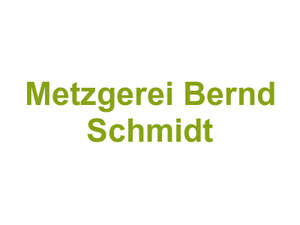 Metzgerei Bernd Schmidt Logo