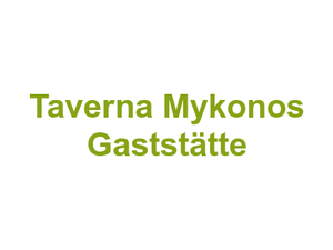 Taverna Mykonos Gaststätte Logo
