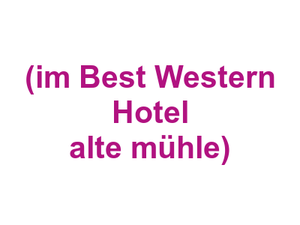 Restaurant "Alte Mühle" (im Best Western Hotel alte mühle) Logo
