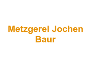 Metzgerei Jochen Baur Logo