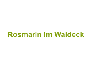 Rosmarin im Waldeck Logo