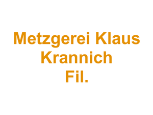 Metzgerei Klaus Krannich Fil. Logo
