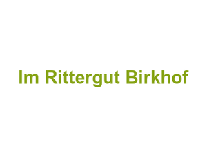 Im Rittergut Birkhof Logo