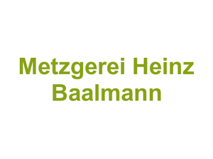 Metzgerei Heinz Baalmann Logo
