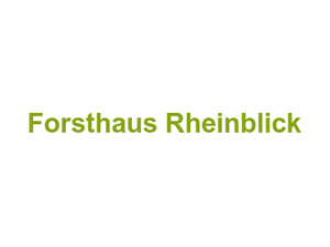 Forsthaus Rheinblick Logo