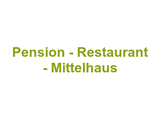 Pension - Restaurant - Mittelhaus Logo
