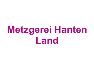 Metzgerei Hanten Land Logo