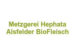 Metzgerei Hephata Alsfelder BioFleisch Logo