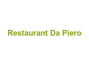 Restaurant Da Piero Logo