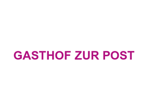GASTHOF "ZUR POST" Logo