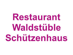 Restaurant Waldstüble Schützenhaus Logo
