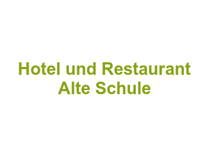 Hotel und Restaurant Alte Schule Logo