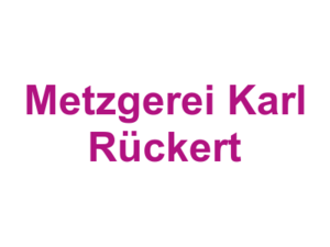 Metzgerei Karl Rückert Logo