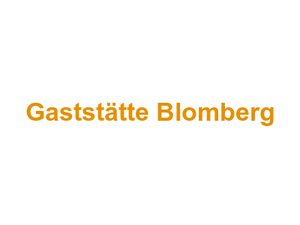 Gaststätte Blomberg Logo