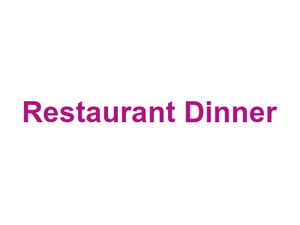 Restaurant Dinner Logo