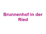 Brunnenhof in der Ried Logo