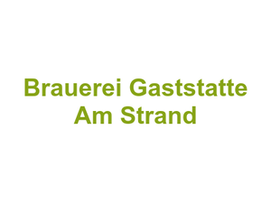 Brauerei Gaststatte Am Strand Logo
