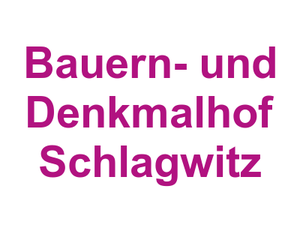 Bauern- und Denkmalhof Schlagwitz Logo