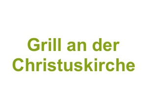 Grill an der Christuskirche Logo